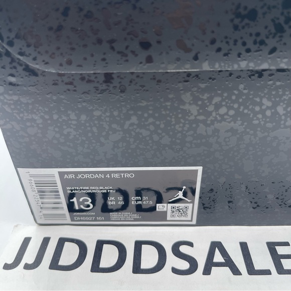 Nike Air Jordan 4 Retro Red Cement DH6927-161 Men’s Size 13 

New with Box - Picture 8 of 11